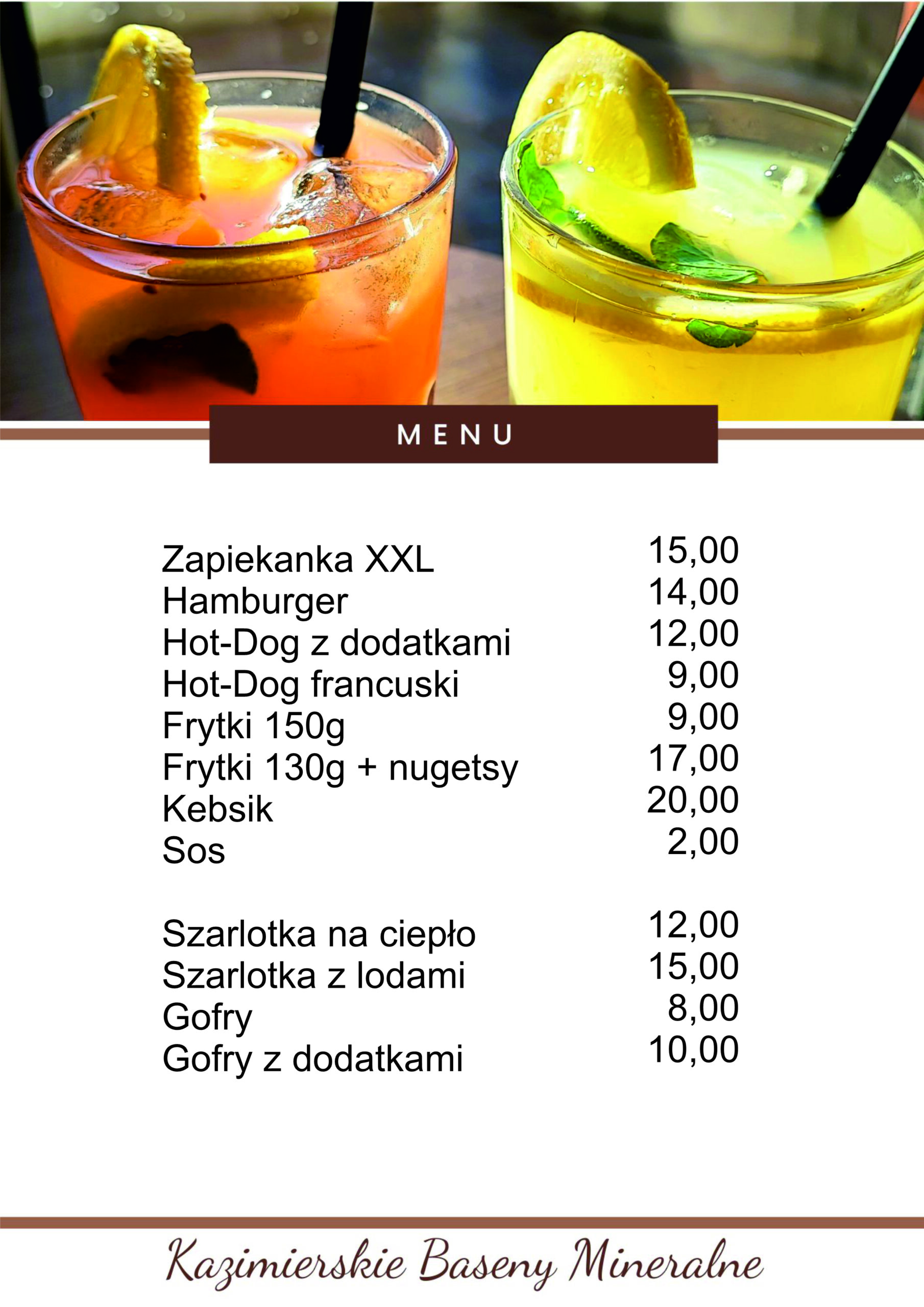 MENU BAR 25